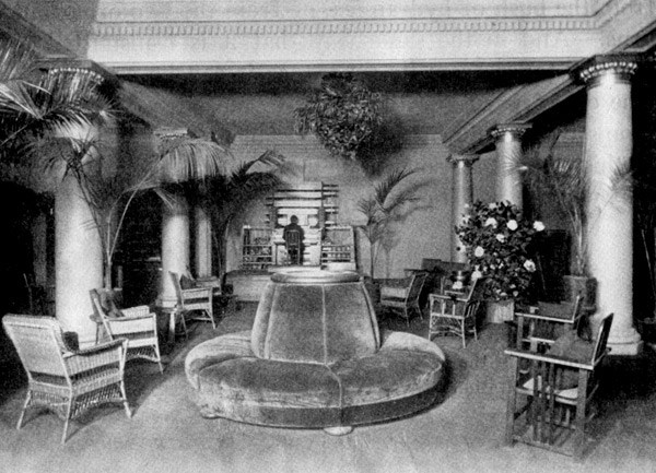 纽约市的电传簧风琴音乐厅，1906年前后
