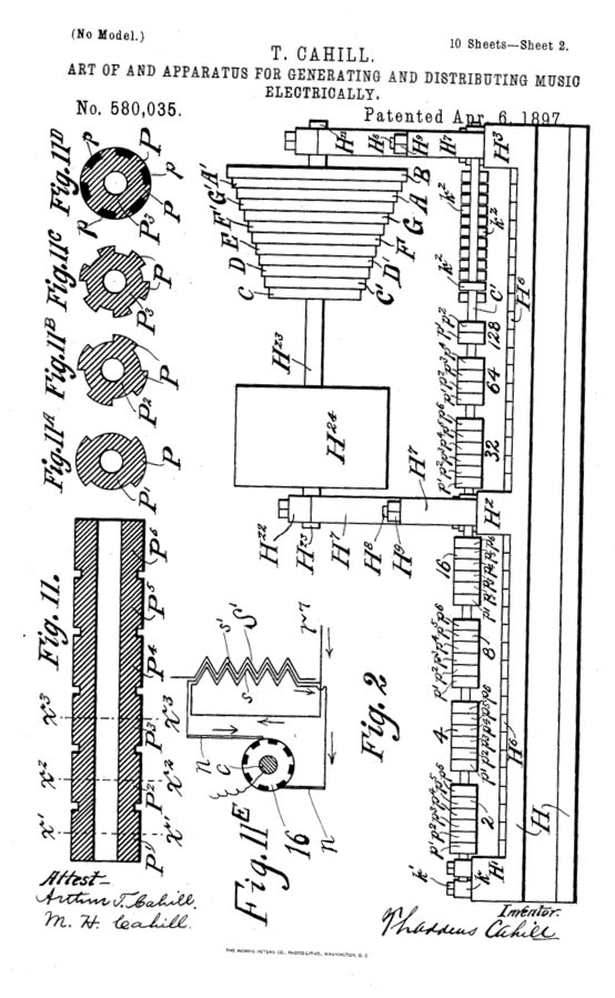 电传簧风琴专利文案