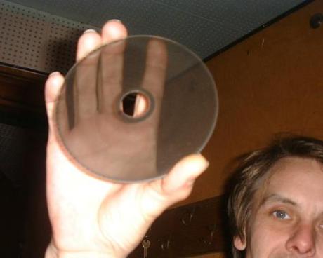 ANS合成器上的一张光盘