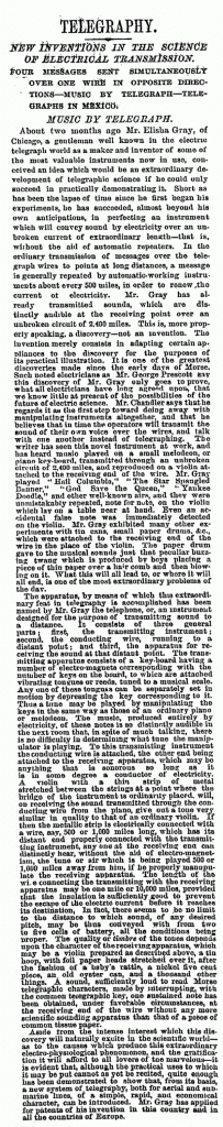 《国家共和党人》（National Republican，华盛顿D.C.）1877年4月10日，第一版